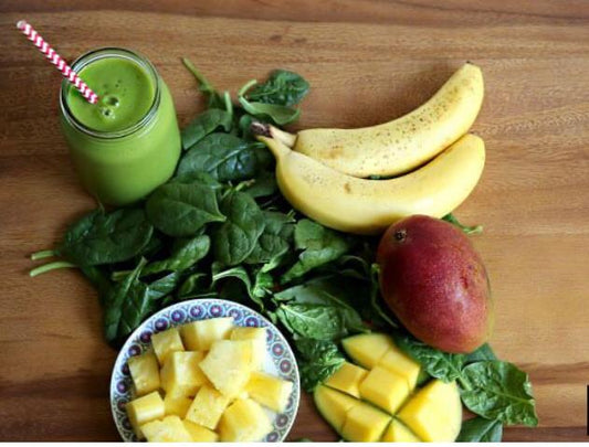 Vibrant tropical green