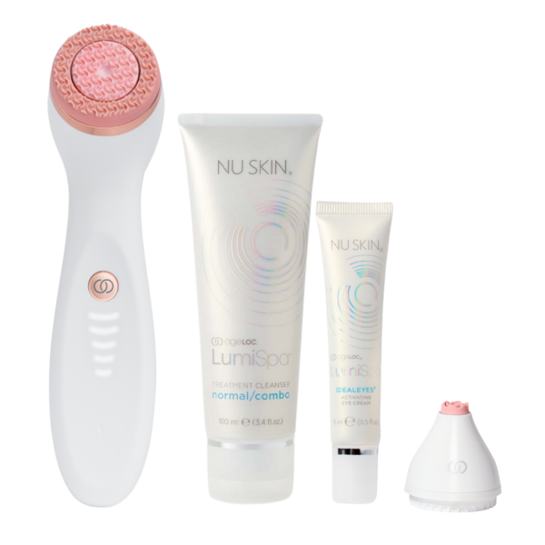 ageLOC Rose Gold LumiSpa® iO & Accent Head Bundle